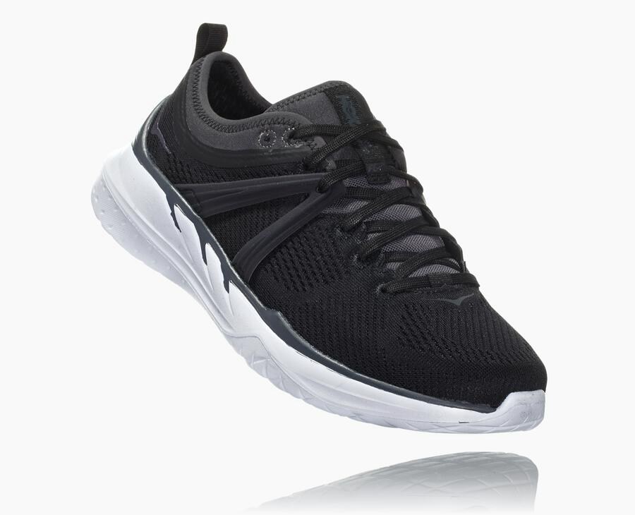 Zapatillas Running Hoka One One Mujer - Tivra - Negras/Blancas - MVT749368